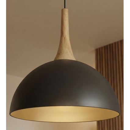 Takpendel med vajer NAUTICA 1xGX53/12W/230V svart