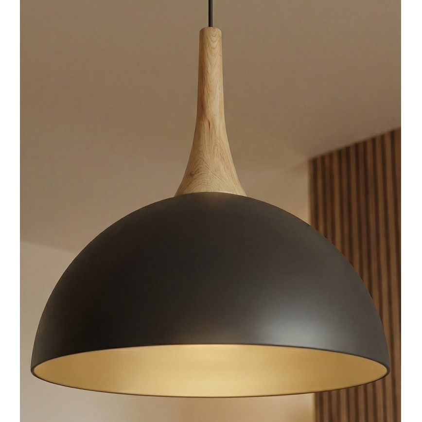 Takpendel med vajer NAUTICA 1xGX53/12W/230V svart