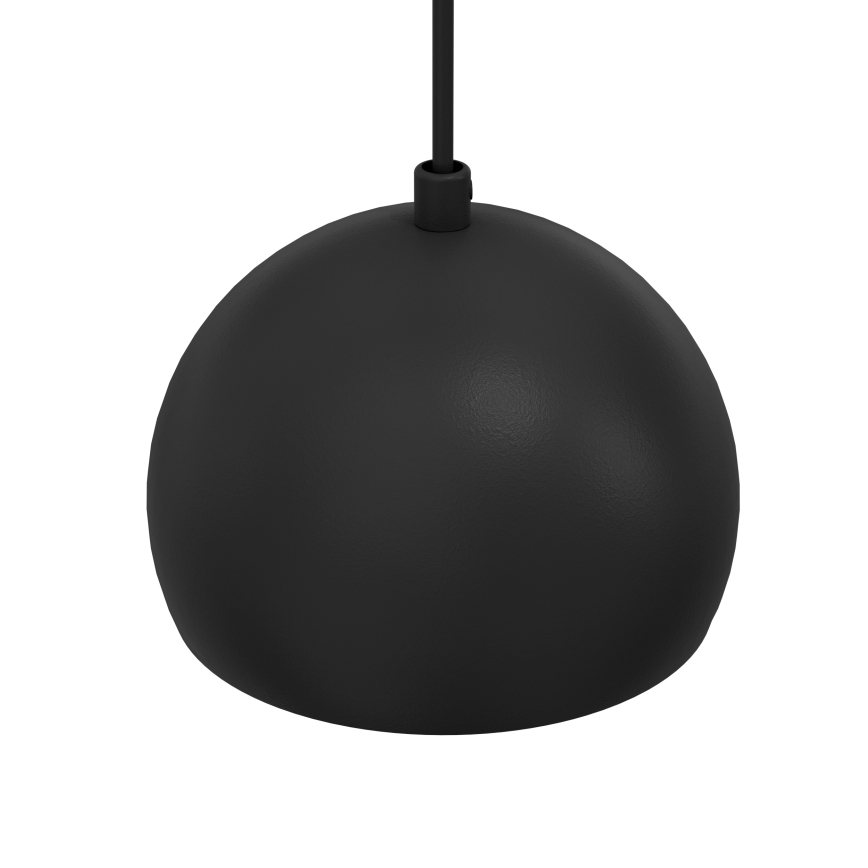 Takpendel med vajer SOOL 1xE27/15W/230V Ø 15 cm svart