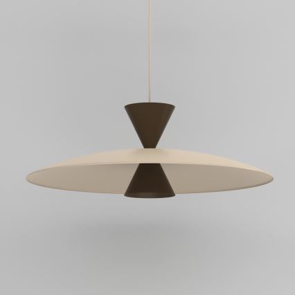 Takpendel MISTIC på vajer, 1xGX53/15W/230V, beige