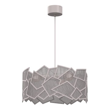 Takpendel på kabel CAMO 3xE27/15W/230V beige