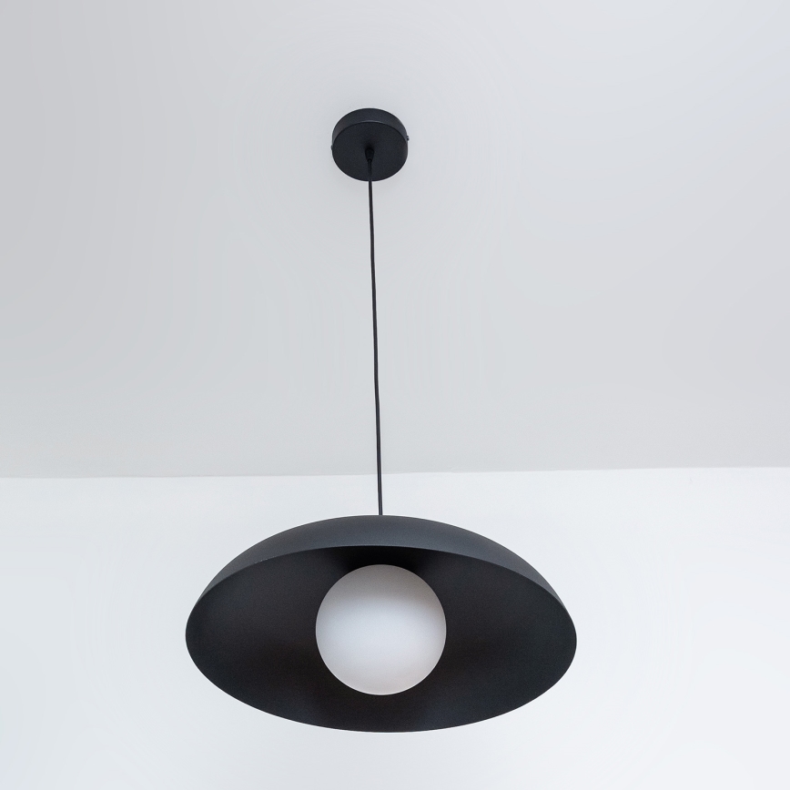 Takpendel på kabel ECLIPSE 1xE27/15W/230V svart