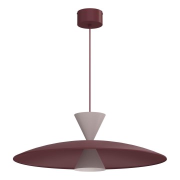 Takpendel på kabel MISTIC 1xGX53/15W/230V bordeaux