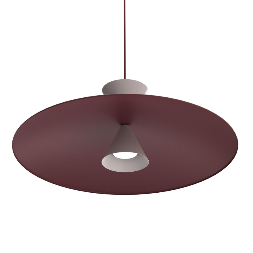 Takpendel på kabel MISTIC 1xGX53/15W/230V bordeaux