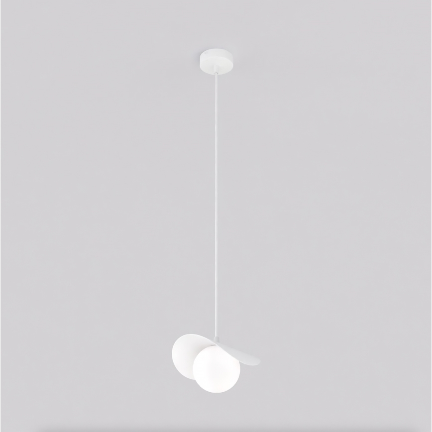 Takpendel på kabel RITUAL 1xG9/8W/230V vit