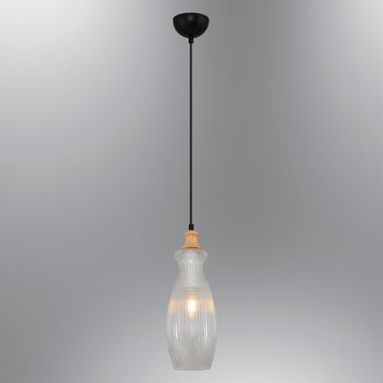 Takpendel på sladd BOTTLE 1xE14/4W/230V klar