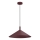 Takpendel på vajer ANEGA 1xGX53/15W/230V Ø 40 cm bordeaux