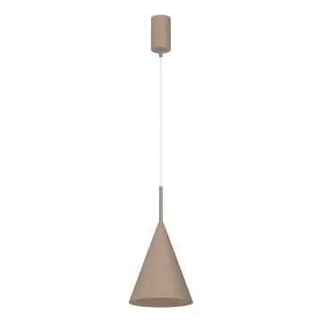 Takpendel på vajer CAPITAL 1xGX53/15W/230V Ø 17 cm beige