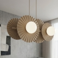 Takpendel på vajer UMBRA 4xG9/8W/230V beige