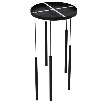 Takpendel på vajer YORU 8xG9/8W/230V svart