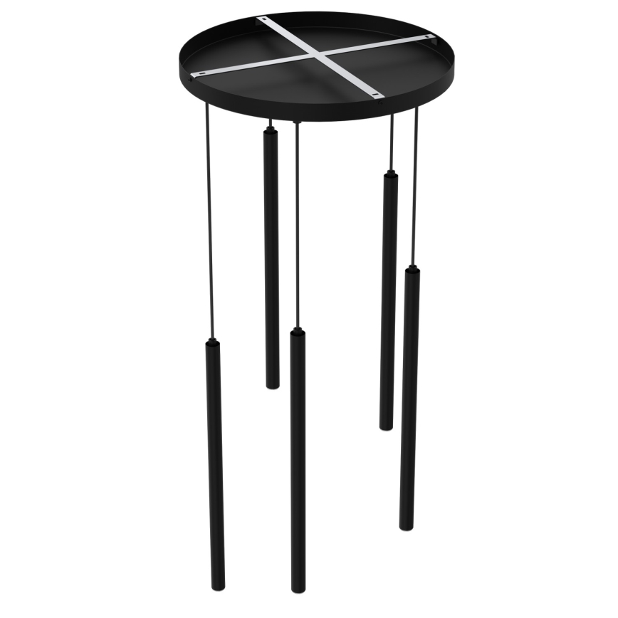 Takpendel på vajer YORU 8xG9/8W/230V svart