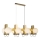 Takpendel REGGIO 8xE27/40W/230V guld