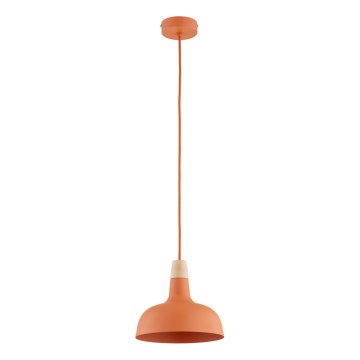 Takpendel RODOS på sladd 1xE27/15W/230V, orange