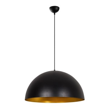 Takpendel SIVANI 1xE27/40W/230V Ø 60 cm svart/koppar