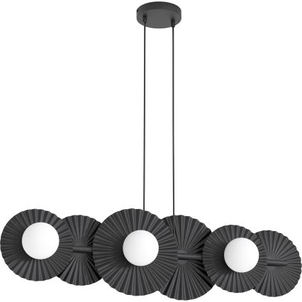 Takpendel UMBRA med vajer 6xG9/8W/230V svart