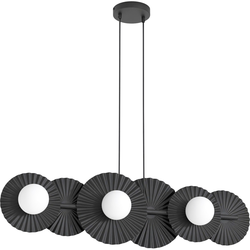 Takpendel UMBRA med vajer 6xG9/8W/230V svart