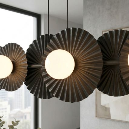 Takpendel UMBRA med vajer 6xG9/8W/230V svart