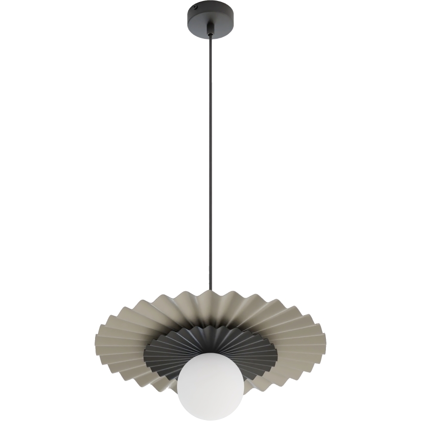 Takpendel UMBRA på sladd 1xG9/8W/230V svart/beige