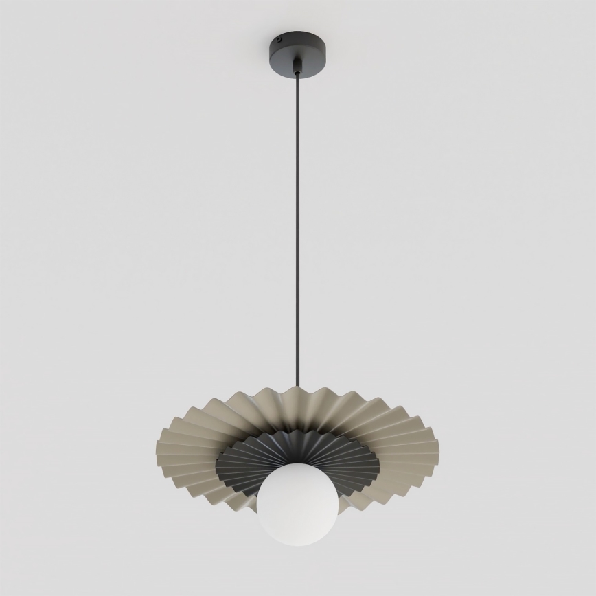 Takpendel UMBRA på sladd 1xG9/8W/230V svart/beige