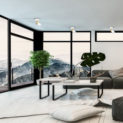 Takpotlight JOKER 1xGU10/25W/230V vit