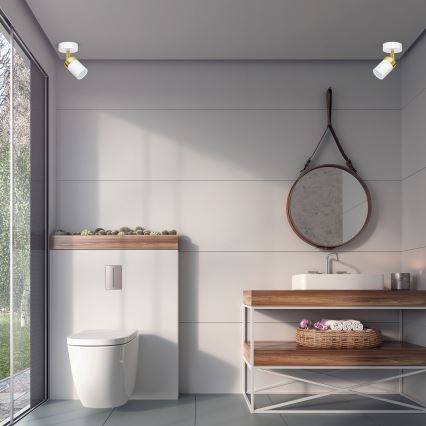 Takpotlight JOKER 1xGU10/25W/230V vit