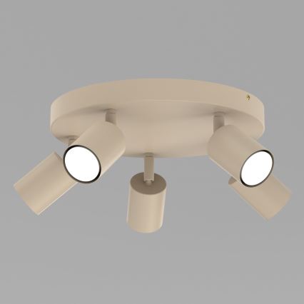 Takspot FUN 5x GU10/8W/230V beige