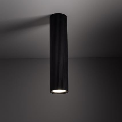 Takspot TUNE L 1xGU10/10W/230V 24 cm svart