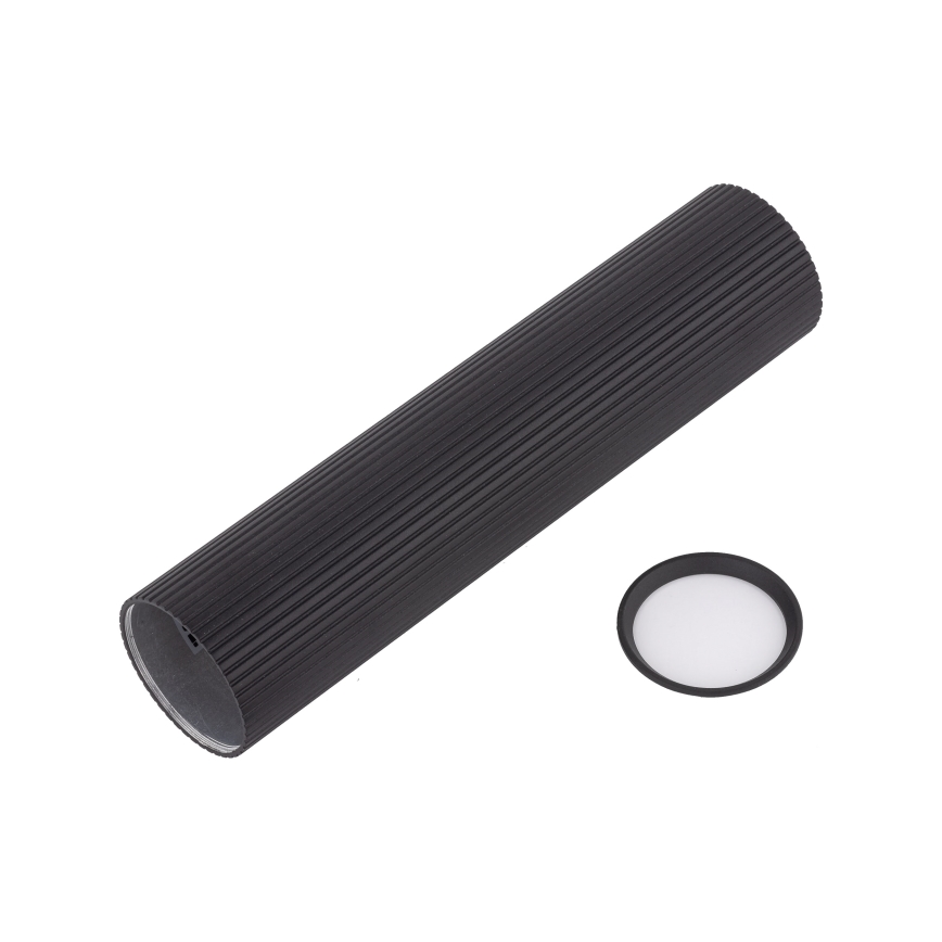 Takspot TUNE L 1xGU10/10W/230V 24 cm svart