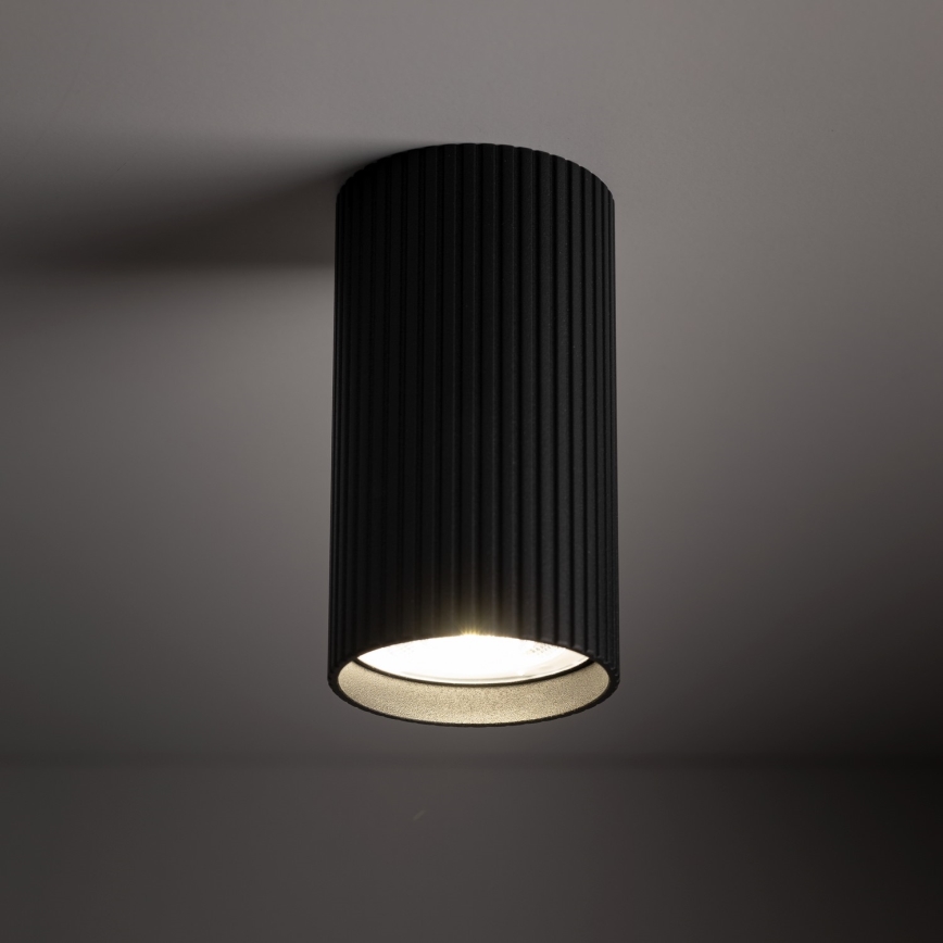 Takspot TUNE S 1xGU10/10W/230V 10 cm svart