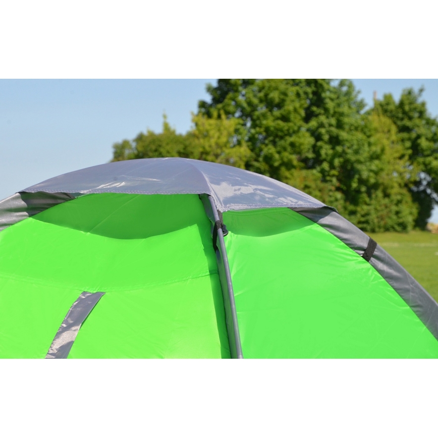 Tält för 2 personer PU 1500 mm grön