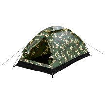 Tält för 2 personer PU 2000 mm kamouflage