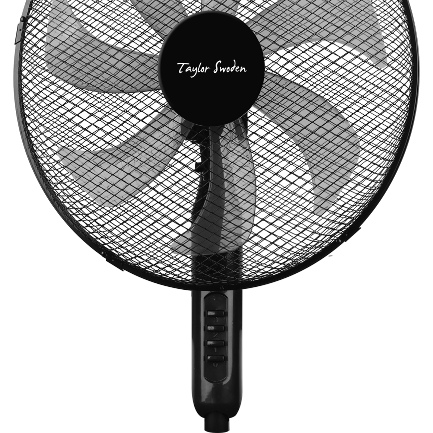 Taylor Swoden - Stativfläkt 50W/230V 122 cm svart