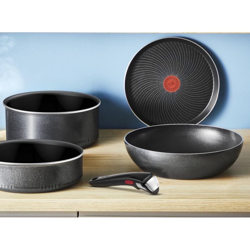 Tefal - 12-delars kokkärlssats INGENIO SO LIGHT