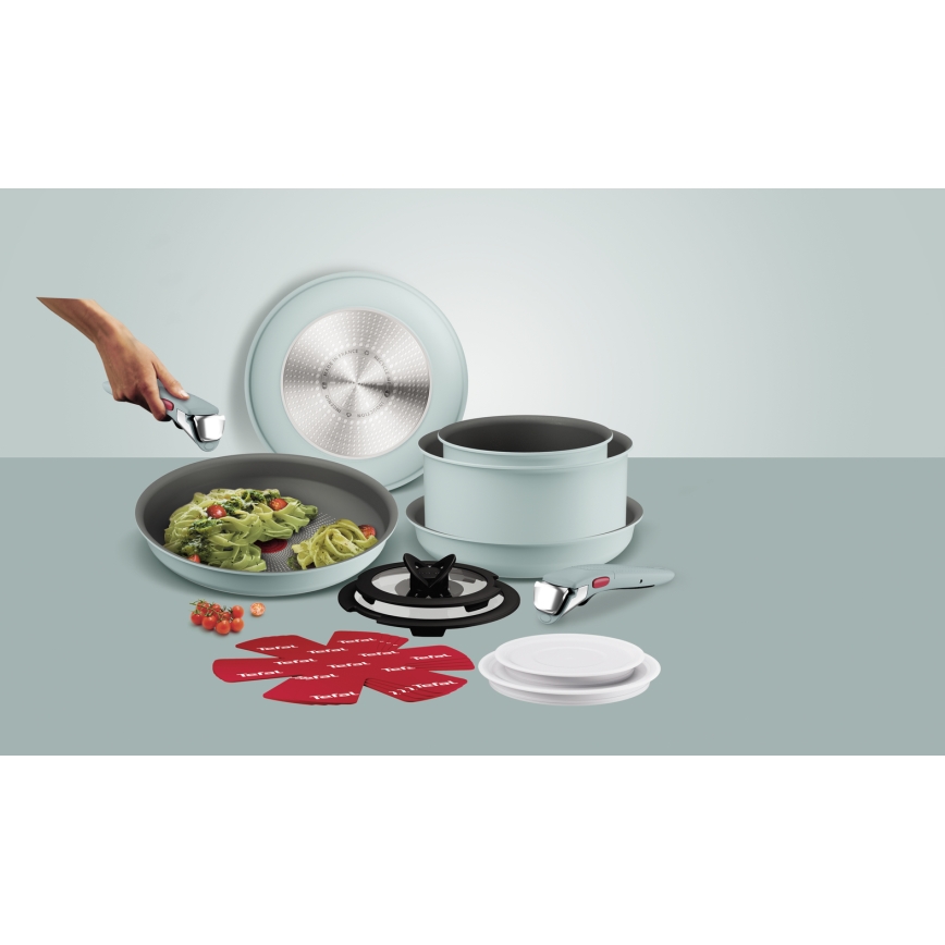 Tefal - 15-delars kastrullset INGENIO HALO