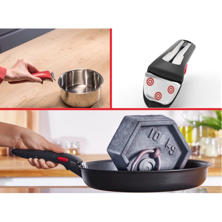 Tefal - 17-delars kastrullset INGENIO DELIGHT