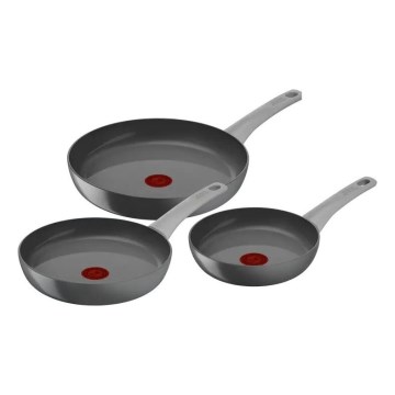 Tefal - 3-delars set med stekpannor RENEW ON