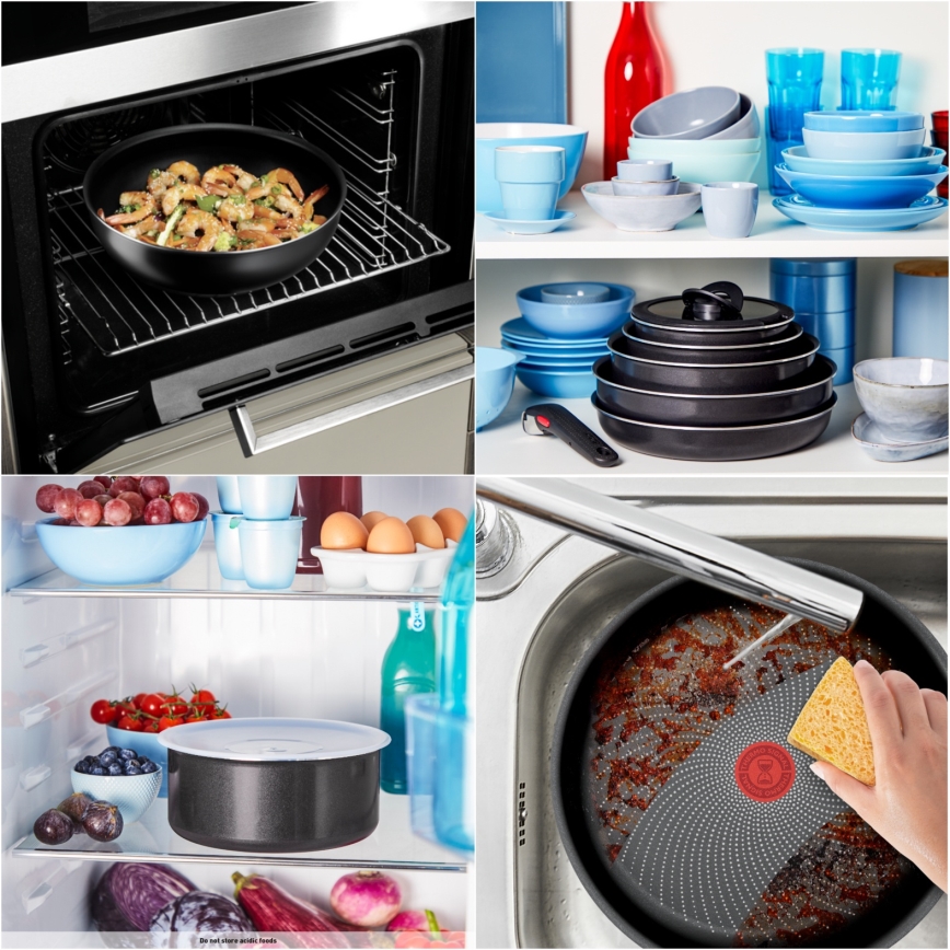Tefal - 5-delars kokkärlset INGENIO GENEROUS COOK