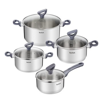 Tefal - 8-delars kastrull- och stekpannesats DAILY COOK