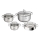Tefal - 8-delars kokkärlset DUETTO+