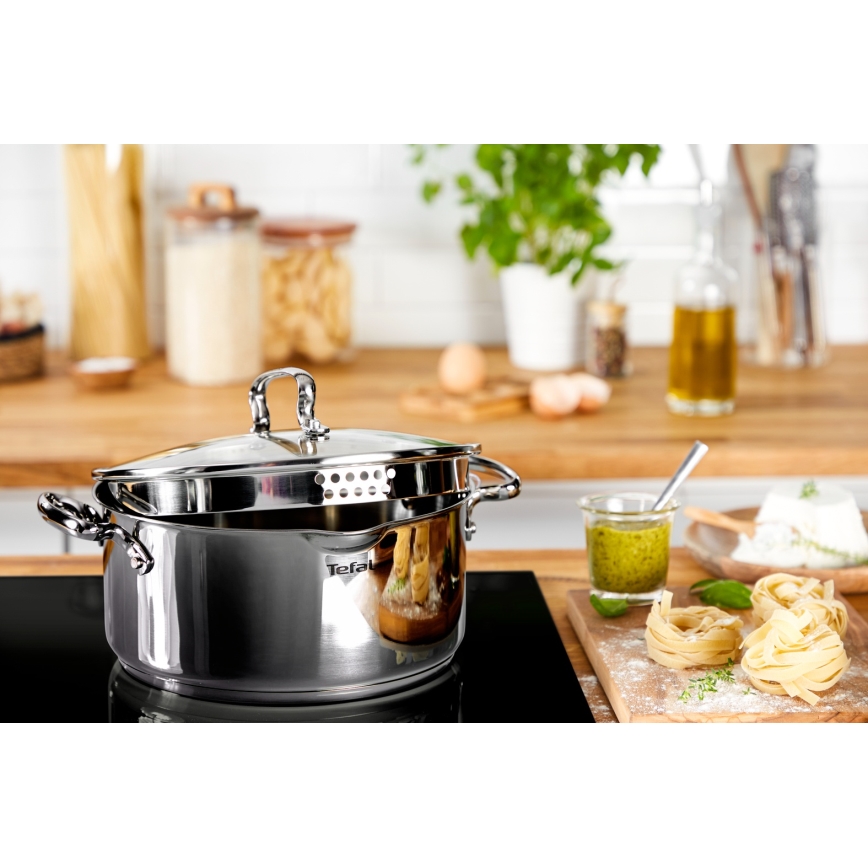 Tefal - 8-delars kokkärlset DUETTO+