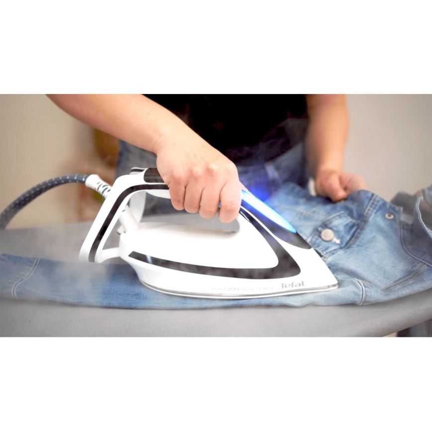 Tefal - ånggenerator EXPREEE ULTIMATE 2600W/230V svart/vit