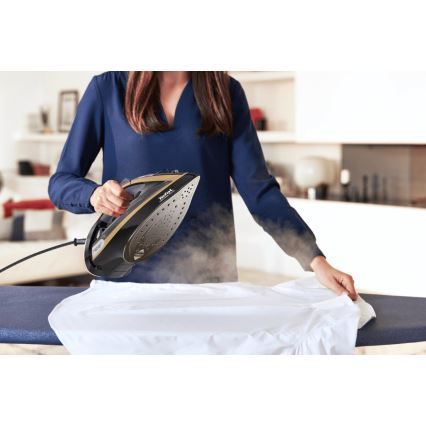 Tefal - Ångstrykjärn ULTIMATE PURE 3000W/230V guld/svart