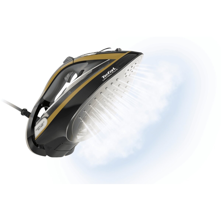Tefal - Ångstrykjärn ULTIMATE PURE 3000W/230V guld/svart