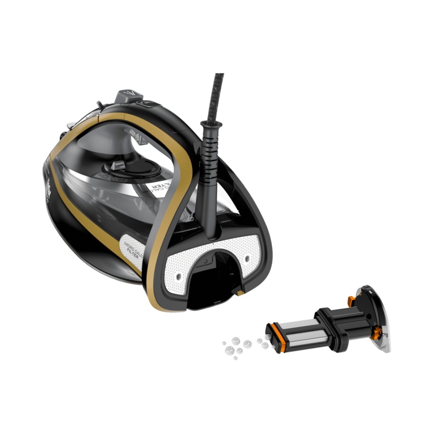 Tefal - Ångstrykjärn ULTIMATE PURE 3000W/230V guld/svart