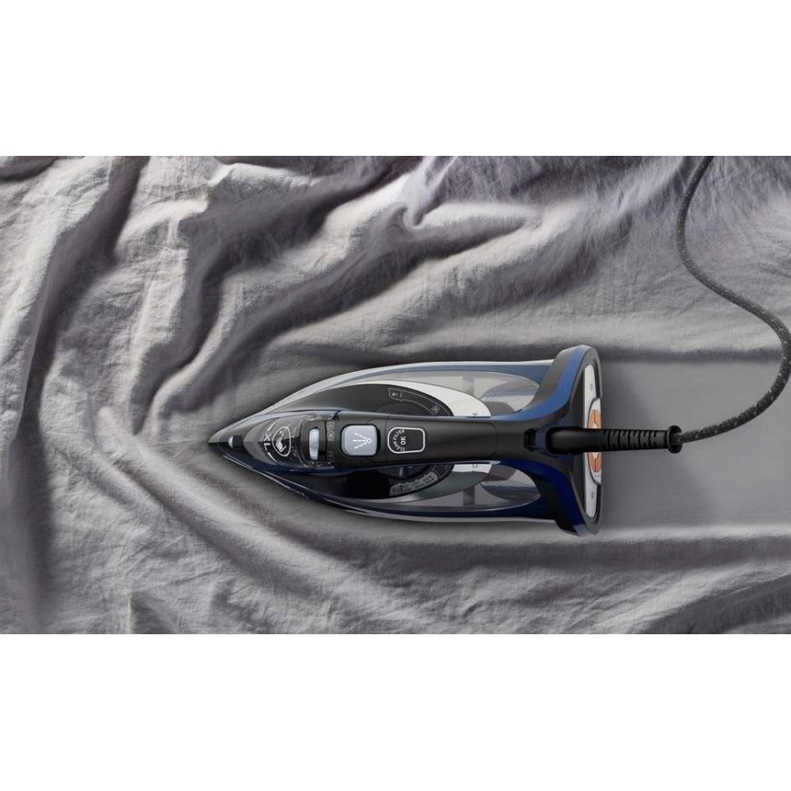 Tefal - Ångstrykjärn ULTIMATE PURE 3200W/230V blå