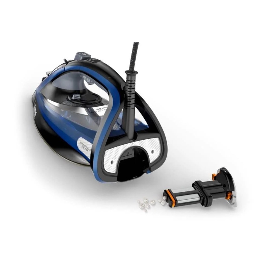 Tefal - Ångstrykjärn ULTIMATE PURE 3200W/230V blå