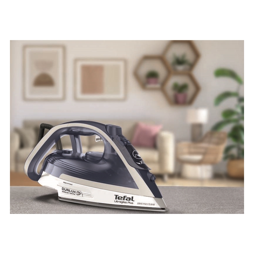Tefal - Ångstrykjärn ULTRAGLISS PLUS 2800W/230V blå