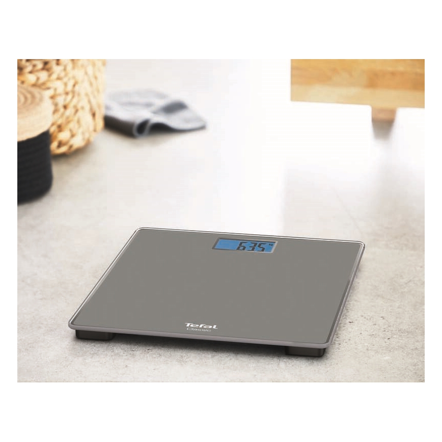 Tefal - Badrumsvåg CLASSIC 2xAAA grå