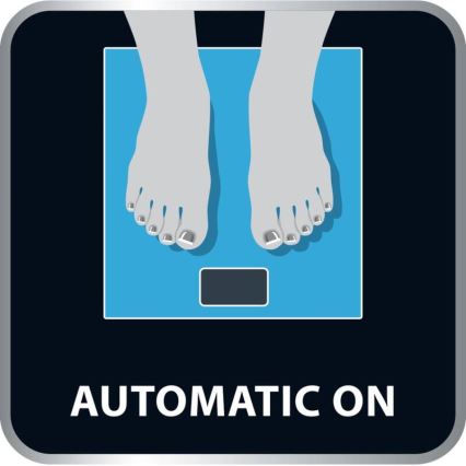 Tefal - Badrumsvåg PREMISS 1xCR2032 svart