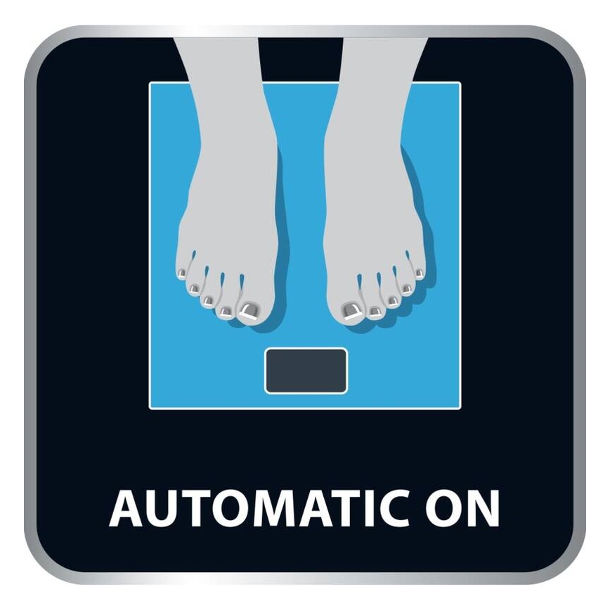 Tefal - Badrumsvåg PREMISS 1xCR2032 svart